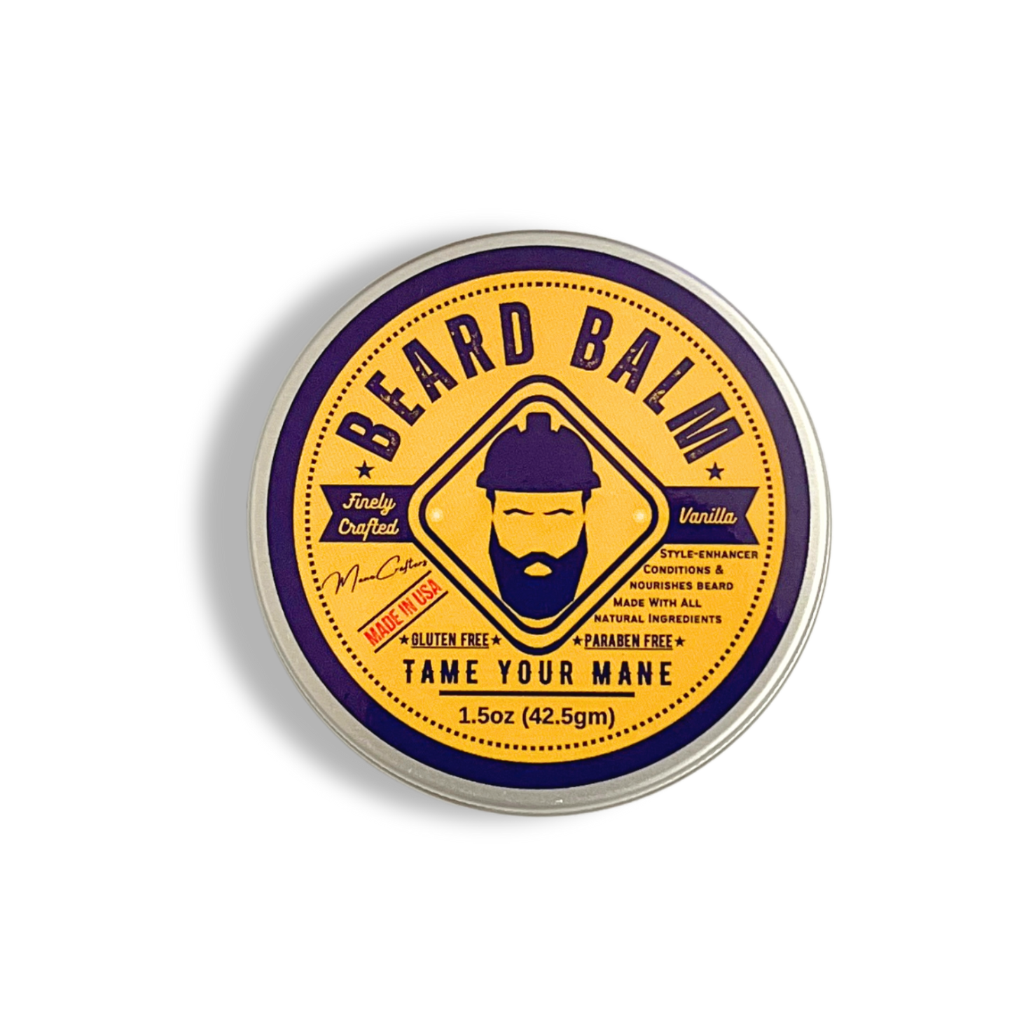 Beard Balm - Vanilla "Tame Your Mane"