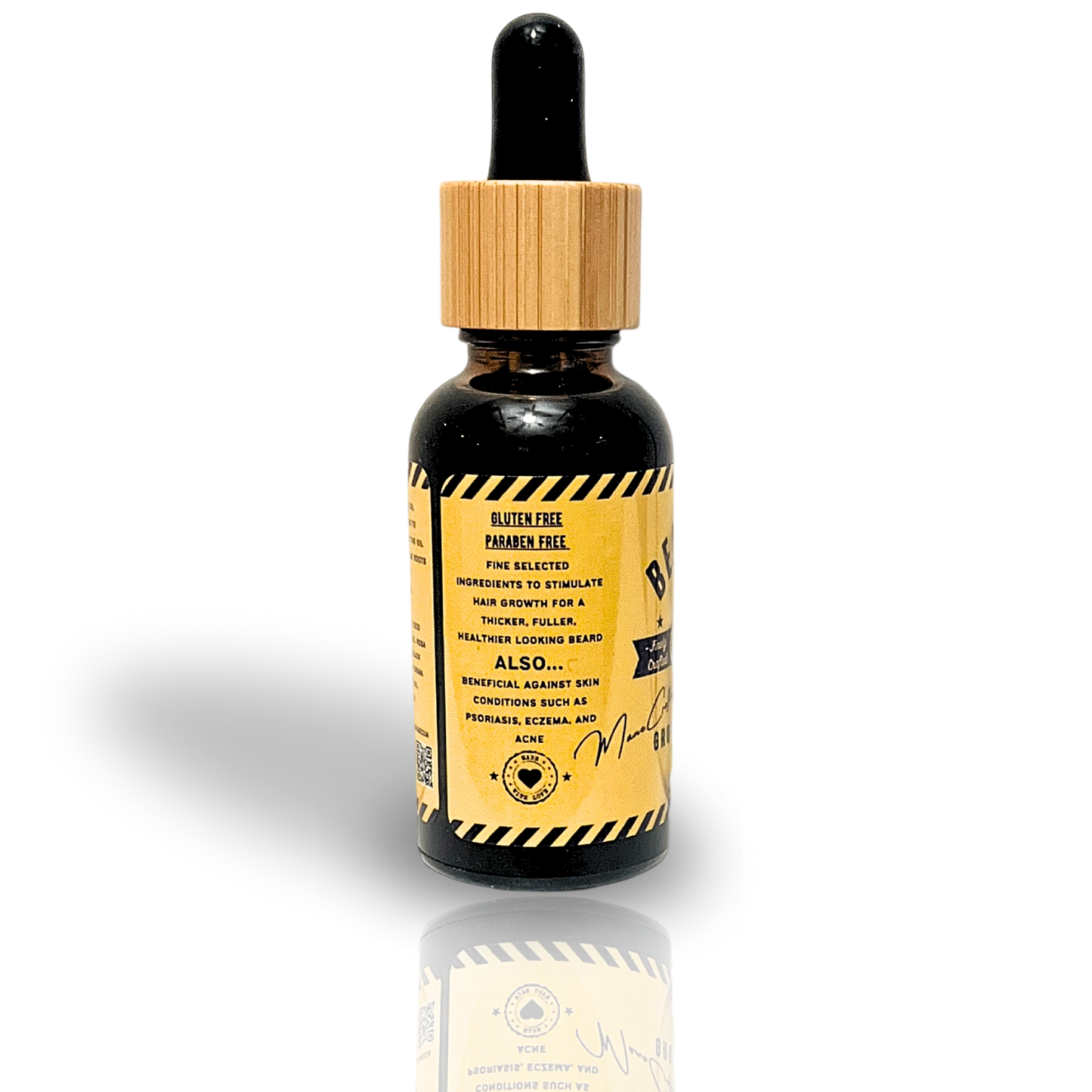 Beard Oil - Big Squeeze Vanilla-Citrus Growth Oil "Grow Your Mane"